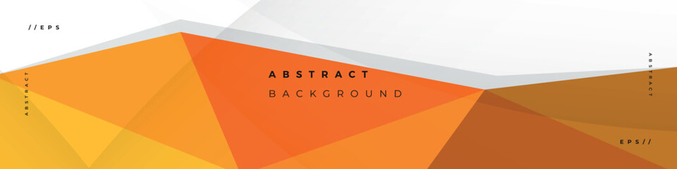 Modern abstract background linkedin banner