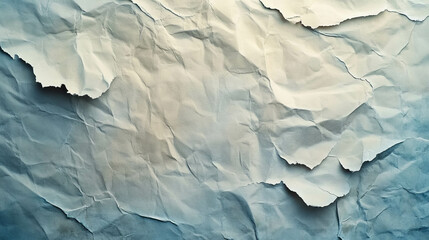 Obraz premium Vintage shabby paper texture with torn edges for creative design and craft projects