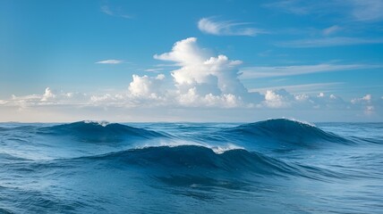 Create a captivating background with waves.