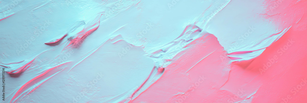 Poster vibrant abstract texture with smooth colored plaster for creative design projects