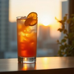 glass of orange juice