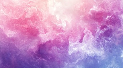 Fototapeta premium Soft abstract gradient with pastel pink and purple hues, blurred and glowing, creating a dreamy and calming atmosphere