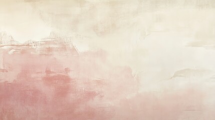 Soft beige and pink gradient, gently blending, evoking a calm and peaceful aesthetic