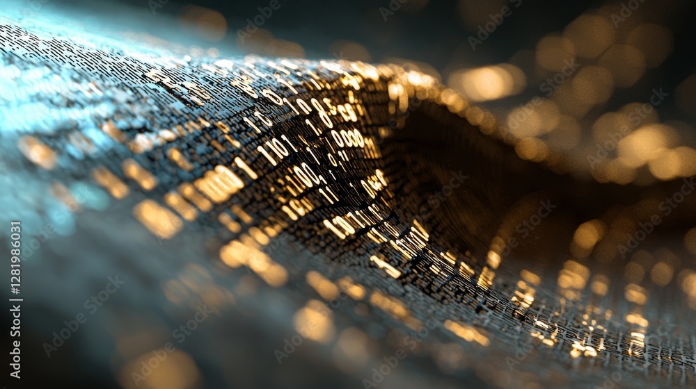 Poster The role of stock in document analysis is portrayed in an image that showcases machine learning algorithms extracting data from unstructured documents