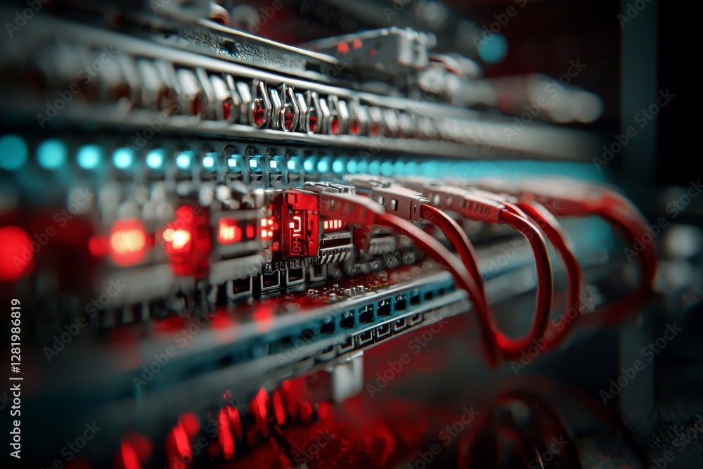 Poster information technology is comprised of computer networks and telecommunications over ether