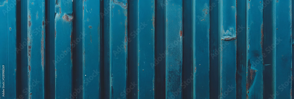 Poster abstract vertical dark textured stripes with deep blue tones for design and background use