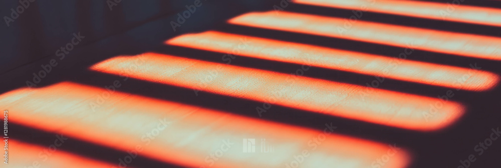 Poster abstract pattern of vertical uneven stripes with dark shadows