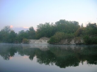 morning on the river