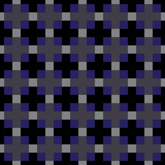 Seamless abstract geometric pattern with crosses