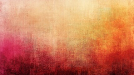 Fototapeta premium Warm gradient with peach, pink, and orange tones, softly blending with a blurred texture, creating a cozy and inviting feel