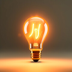 blue tone light bulp image