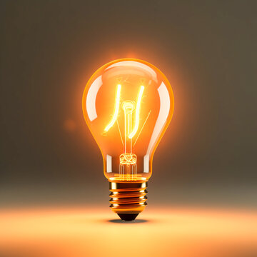 blue tone light bulp image