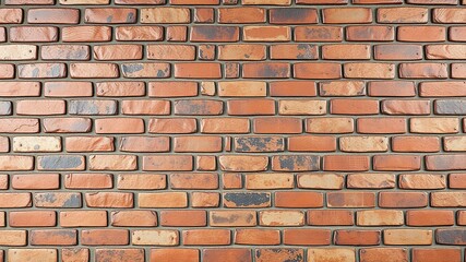 Fototapeta premium Rustic Charm: Brick Backdrop with Metallic Enhancements