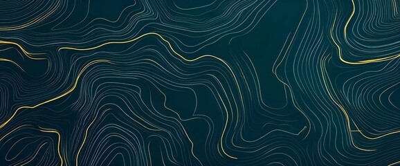 abstract blue background with waves