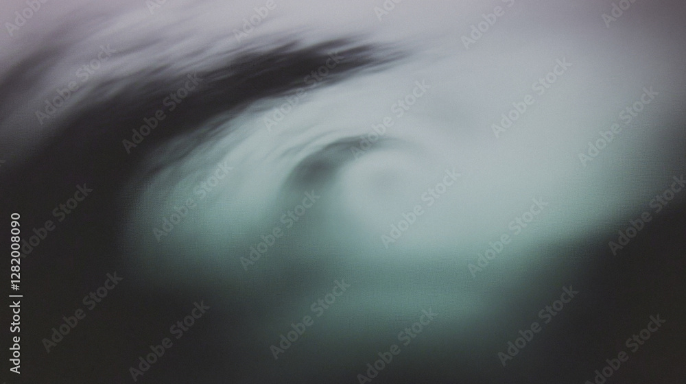 Poster abstract blurred gradients creating mysterious wave-like patterns in soft pastel hues