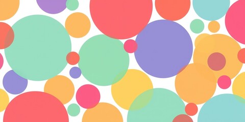 Vintage Polka Dots in a Nostalgic Color Palette