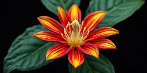 Obraz premium Vibrant Purple Blooms of Arnebia guttata