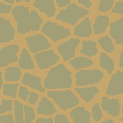 Abstract modern giraffe seamless pattern. Animals trendy background. Colorful decorative vector stock illustration for print, card, postcard, fabric, textile. Modern ornament of stylized skin.