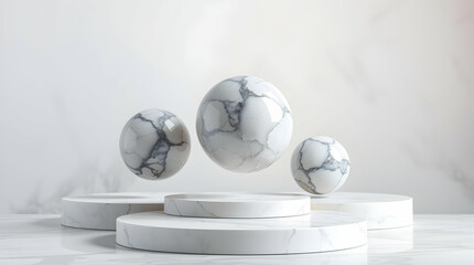 Abstract Podium Background