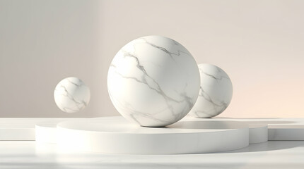 Abstract Podium Background