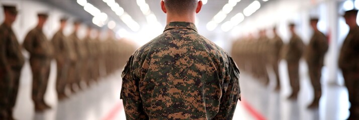 military soldiers in army basic combat training 