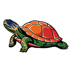 turtle vector artwork illustration 