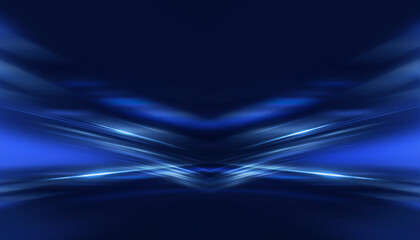 Abstract neon background. Sound Wave Design Element.