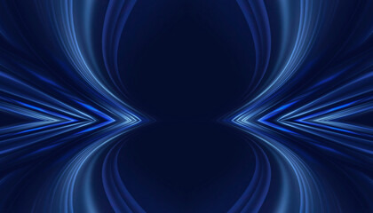 Abstract neon background. Sound Wave Design Element.