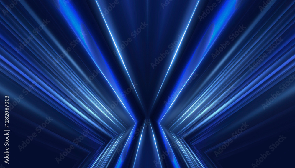 Poster abstract neon background. sound wave design element.