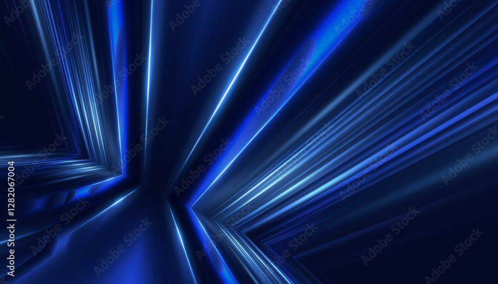 Poster abstract neon background. sound wave design element.