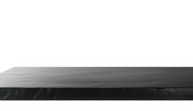 black table isolated on transparent background cutout 
