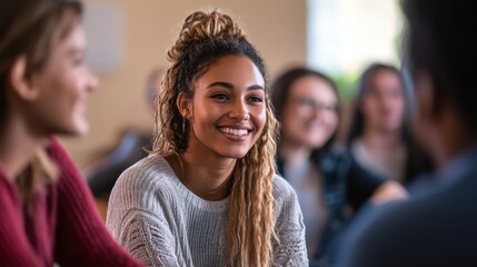 Obraz premium Community Mental Health Support Group