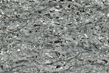 Textural image of a thin metal foil