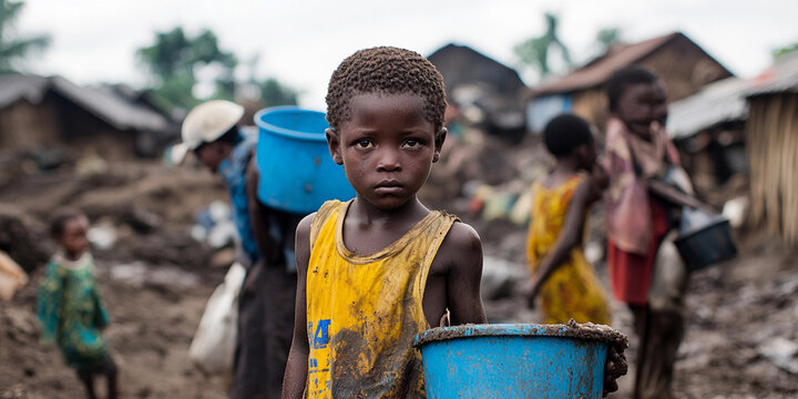Child labor in cobalt mine in Congo highlights harsh realities. Generative AI