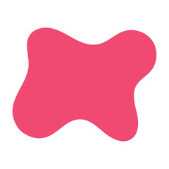 Geometric Shape Freeform Blob Modern Abstract