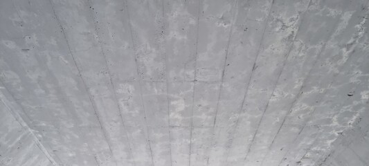 Concrete ceiling on footway tunnel with cracks