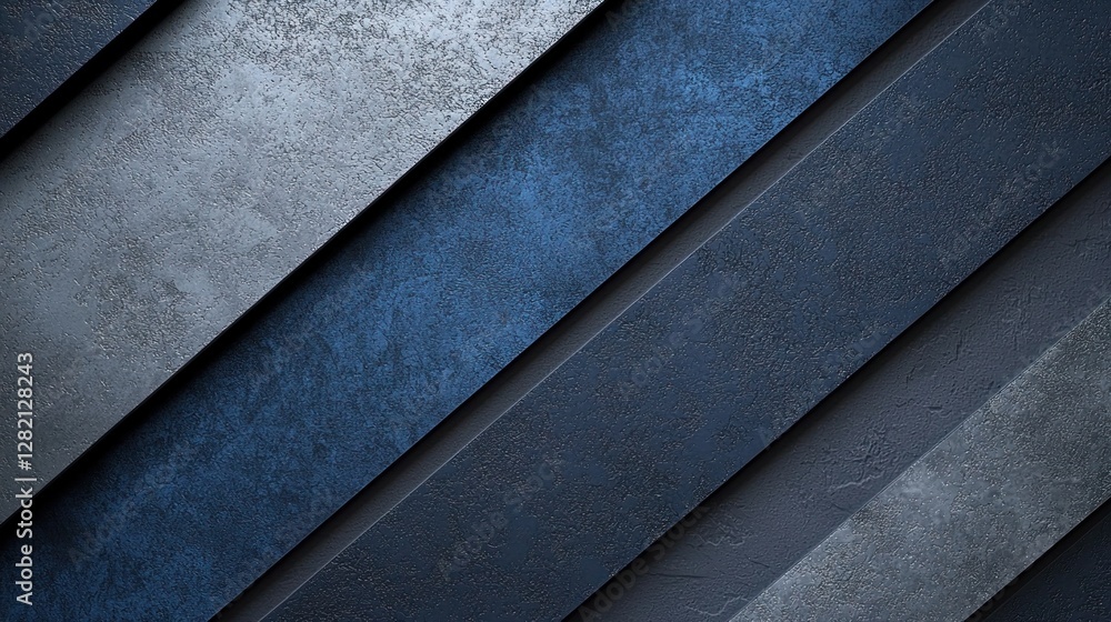 Aufkleber abstract blue and gray textured background with diagonal lines