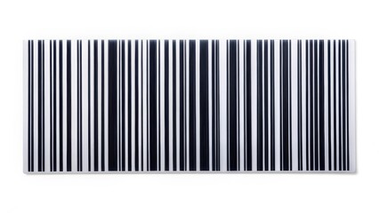 Barcode on White Background