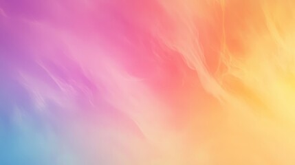 Obraz premium A vibrant blend of pink, purple, and orange hues, creating a dreamy abstract background.
