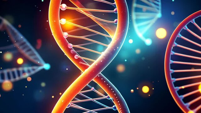 DNA is the essential genetic material in living organisms, organized as a double helix. It encodes the instructions for growth, development, and reproduction across all species.