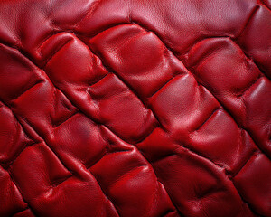 Beautiful abstract red leather texture background