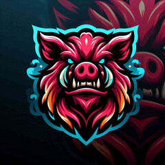 a unique esport logo in the form of a cute animal 2025
