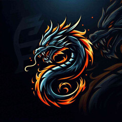 Fototapeta premium a unique esport logo in the form of a cute animal 2025