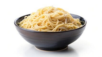 Cooked Spaghetti in Bowl