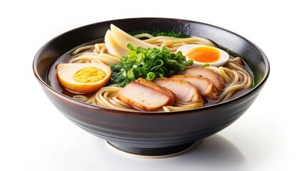 Ramen Noodle Soup in Bowl