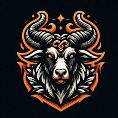 Obraz premium a unique esport logo in the form of a cute animal 2025