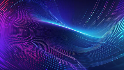 abstract blue background with lines