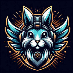a unique esport logo in the form of a cute animal 2025