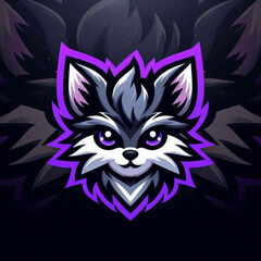 a unique esport logo in the form of a cute animal 2025
