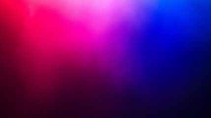 Fototapeta premium A vibrant blurry gradient background featuring shades of purple, blue, and red, symbolizing creativity, energy, and transformation, ideal for modern, artistic, and dynamic designs